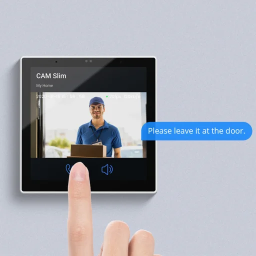 Sonoff intelligens otthoni vezérlőpanel érintőképernyővel Zigbee 3.0 Google Assistant, Alexa fekete (NSPanel Pro) - 7