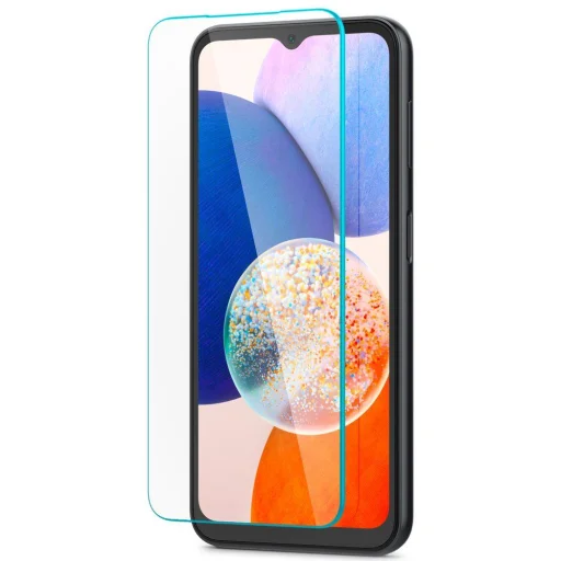 Samsung Galaxy A14 4G/5G Spigen Glas.TR Slim kijelzővédő üvegfólia 2db - 8