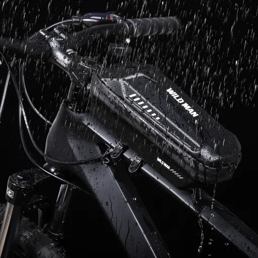 Wildman XS5 vízálló kerékpár táska/biciklis táska/roller táska 1L fekete - 17