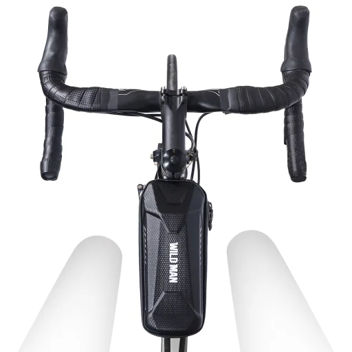 Wildman XS5 vízálló kerékpár táska/biciklis táska/roller táska 1L fekete - 5