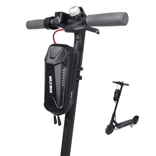 Wildman XS5 vízálló kerékpár táska/biciklis táska/roller táska 1L fekete - 6