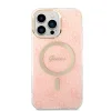 iPhone 14 Pplus Guess BUGUHMP14MH4EACSP 4G MagSafe kompatibilis telefontok + vezeték nélküli töltő rózsaszín - 2
