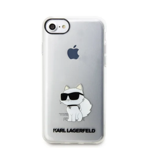 iPhone 7/ 8/ SE2020/ SE2022 Karl Lagerfeld KLHCI8HNCHTCT IML Choupette NFT tok átlátszó - 4