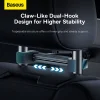 Baseus  JoyRide Pro fejtámlára helyezhető autós telefon/táblagép tartó fekete (SUTQ000001) - 12