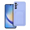 Samsung Galaxy A34 5G Card Case Szilikon tok hátlapi kártyatartóval lila - 8