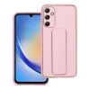 Samsung Galaxy A34 5G Forcell Leather Kickstand tok rózsaszín thumbnail