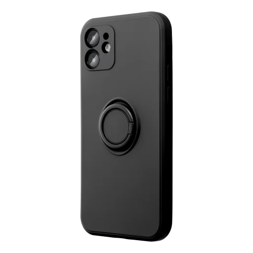 Samsung Galaxy A54 5G Forcell Szilikon ring tok fekete - 3