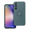 Samsung Galaxy A54 5G Forcell Szilikon ring tok zöld thumbnail