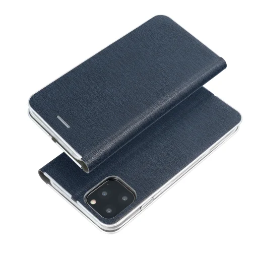 Samsung Galaxy A54 5G Forcell Luna Carbon fliptok kék - 3