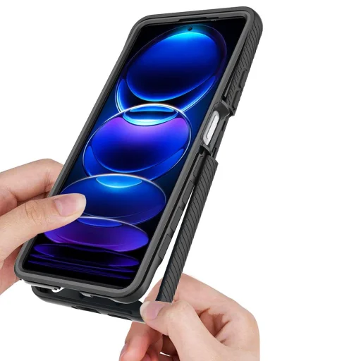 Xiaomi Redmi Note 12 5G/Poco X5 5G Tech-Protect Defense360 tok fekete - 4