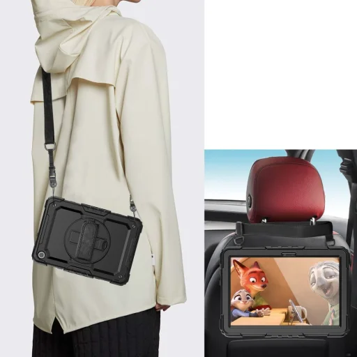 Lenovo Tab M10 10.1 3rd gen TB328 Tech-Protect Solid360 tok fekete - 2