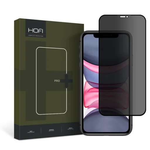 iPhone 11/XR Hofi Anti Spy Glass Pro+ kijelzővédő üvegfólia - 1
