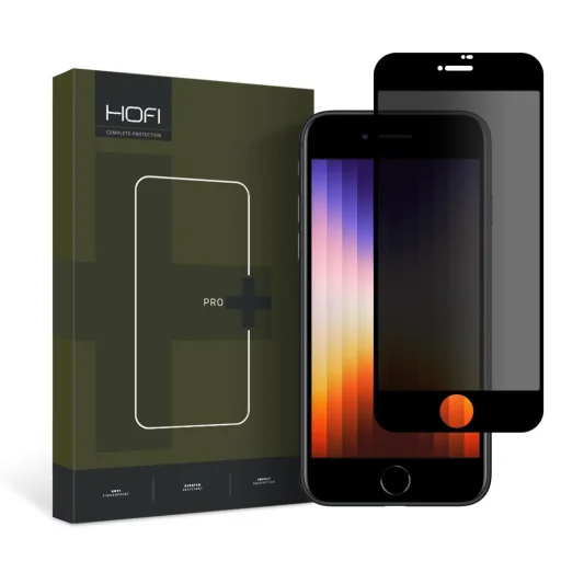iPhone 7/8/SE 2020/SE 2022 Hofi Anti Spy Glass Pro+ kijelzővédő üvegfólia - 1