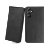 Samsung Galaxy A34 5G mágneses pánt nélküli PU bőr fliptok kártyatartóval fekete Alphajack thumbnail