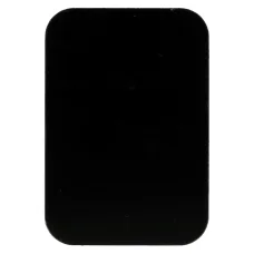 Fémlap mágneses tartóhoz négyzet alakú fekete