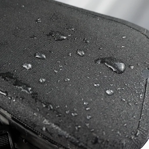 Biciklitáska / kerékpártáska cipzárral 2L fekete (SAHOO 112031) - 2