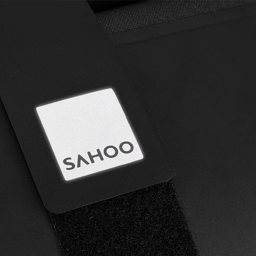 Biciklitáska / kerékpártáska cipzárral 2L fekete (SAHOO 112031) - 3