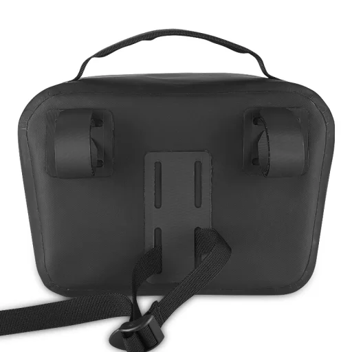 Biciklitáska / kerékpártáska cipzárral 2L fekete (SAHOO 112039) - 1