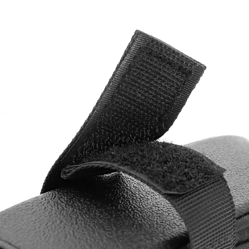 Biciklitáska / kerékpártáska cipzárral 0.6L fekete (SAHOO 131432-SA) - 2