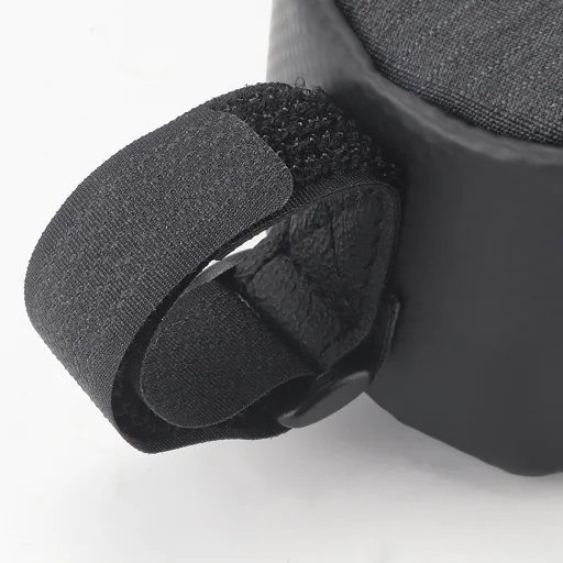 Biciklitáska / kerékpártáska cipzárral 0.8L fekete (SAHOO 131470S-SA) - 3