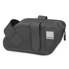Biciklitáska / kerékpártáska cipzárral 0.8L fekete (SAHOO 132037)