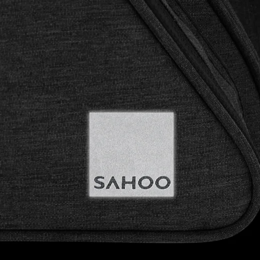 Biciklitáska / kerékpártáska cipzárral 13L fekete (SAHOO 141381) - 2