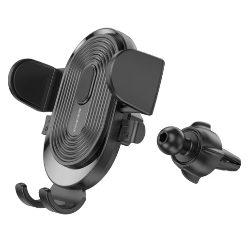 Borofone BH84 autós telefontartó szellőzőrácshoz fekete - 7