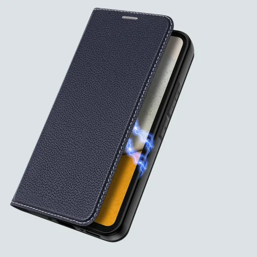 Samsung Galaxy A34 5G Dux Ducis Skin X2 mágneses fliptok kék - 2