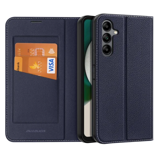 Samsung Galaxy A34 5G Dux Ducis Skin X2 mágneses fliptok kék - 1