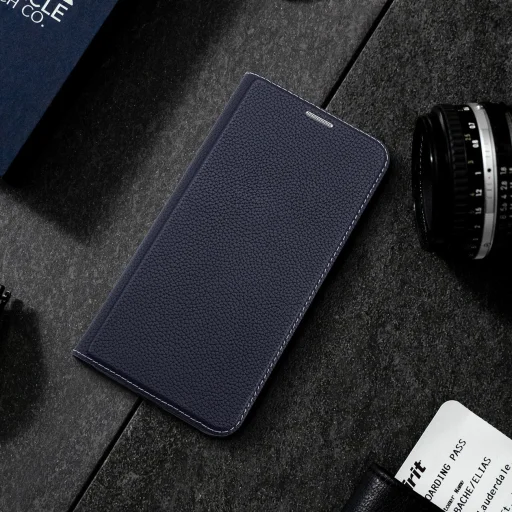 Samsung Galaxy A34 5G Dux Ducis Skin X2 mágneses fliptok kék - 4