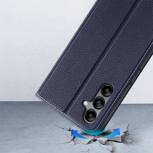 Samsung Galaxy A34 5G Dux Ducis Skin X2 mágneses fliptok kék - 6