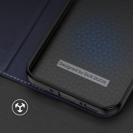 Samsung Galaxy A34 5G Dux Ducis Skin X2 mágneses fliptok kék - 9
