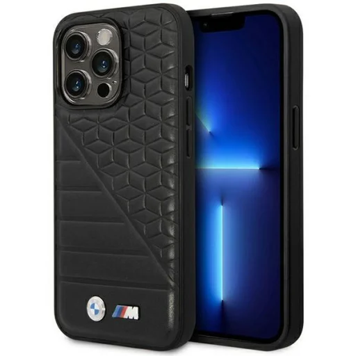 iPhone 14 Pro BMW BMHCP14L22PMGK Bi Pattern tok fekete - 1