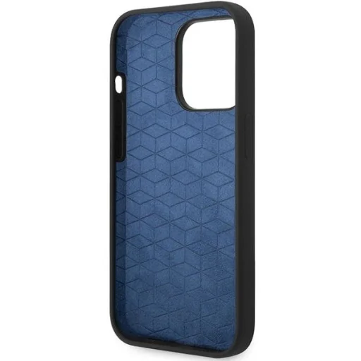  iPhone 14 Pro Max BMW BMHCP14X22SWTK Fekete Szilikon Függőleges Háromszínű Csíkos tok - 3