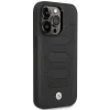  iPhone 14 Pro BMW BMHMP14L22RPSK Leather Seats Pattern fekete ülésmintás tok thumbnail