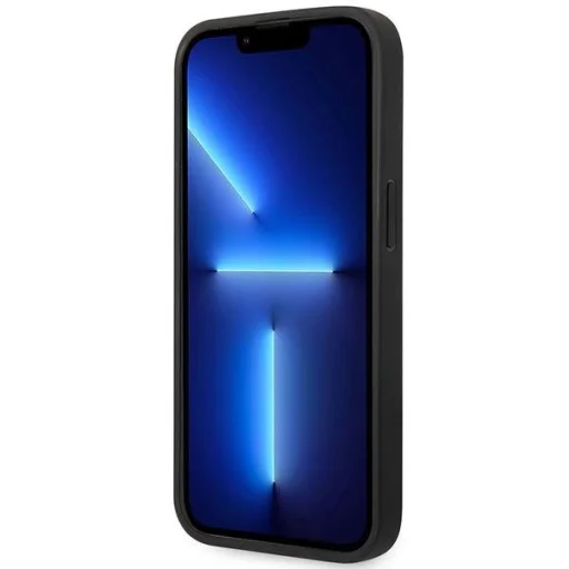  iPhone 14 Pro BMW BMHMP14L22RPSK Leather Seats Pattern fekete ülésmintás tok - 5