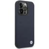  Apple iPhone 14 Pro Max sötétkék BMW BMHMP14XSILNA Silicone Metal Logo MagSafe tok thumbnail