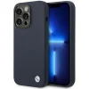  Apple iPhone 14 Pro Max sötétkék BMW BMHMP14XSILNA Silicone Metal Logo MagSafe tok thumbnail