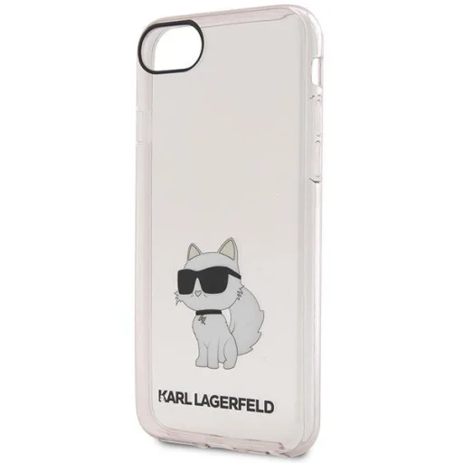 iPhone 7/8/SE 2020/SE 2022 Karl Lagerfeld KLHCI8HNCHTCP Ikonik Choupette tok rózsaszín - 2