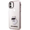 iPhone 11/XR Karl Lagerfeld KLHCN61HNCHTCP Ikonik Choupette tok rózsaszín