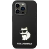 iPhone 14 Pro Max Karl Lagerfeld KLHMP14XSNCHBCK Silicone Choupette MagSafe tok fekete thumbnail