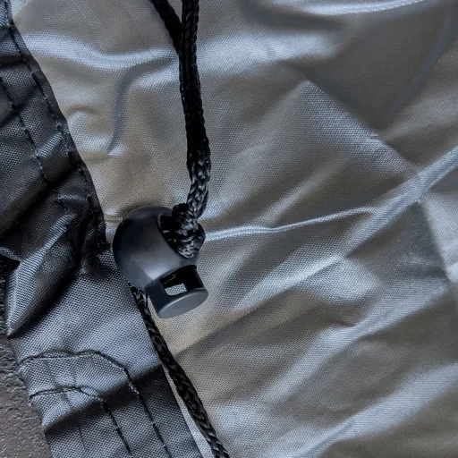 Vízálló grill, kerékpár, robogó ponyva XXL fekete - 7