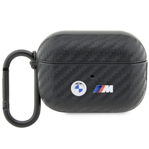 AirPods Pro 2 BMW BMAP2WMPUCA2 Carbon Double Metal Logo tok fekete - 1