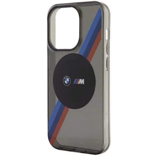  iPhone 14 Pro Max BMW BMHMP14XHDTK Tricolor Stripes MagSafe tok szürke - 8