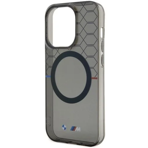  iPhone 14 Pro Max Szürke BMW BMHMP14XHGPK Pattern MagSafe tok - 5
