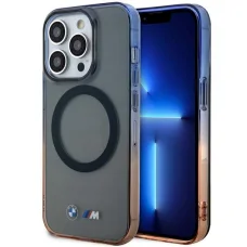  iPhone 14 Pro BMW BMHMP14LHTGE Gradiens Lökhárító MagSafe tok szürke