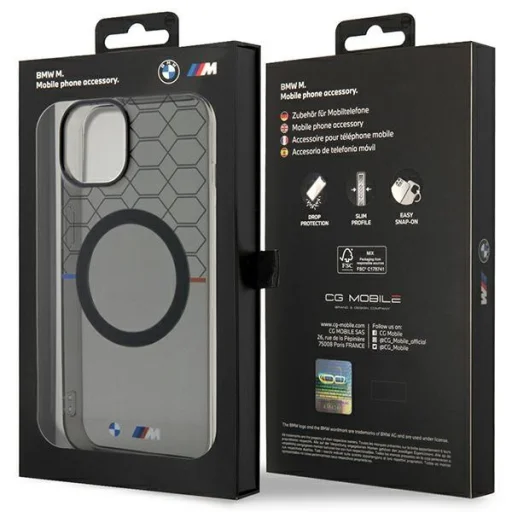  iPhone 14 Szürke BMW BMHMP14SHGPK Minta MagSafe telefontok - 7