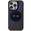  iPhone 14 Pro Max BMW BMHMP14XHDTK Tricolor Stripes MagSafe tok szürke thumbnail