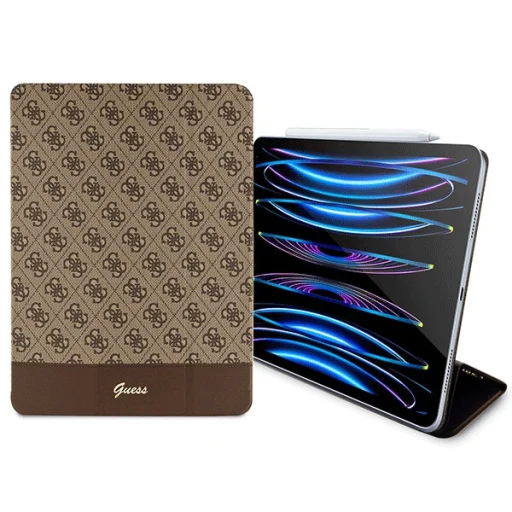 iPad Pro 12.9 Guess 4G Stripe Allover tok barna (GUFCP12PS4SGW) - 1