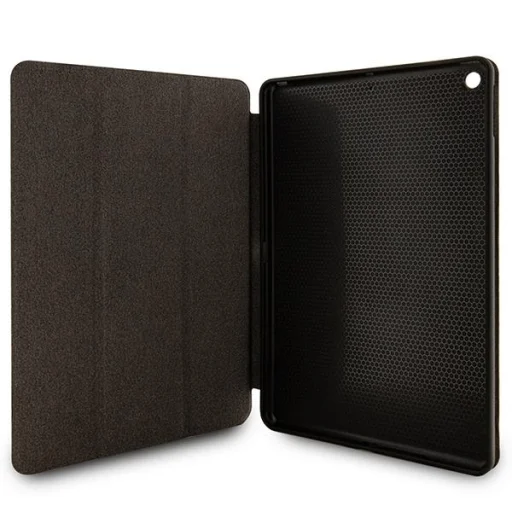 iPad 10.2'' Karl Lagerfeld KLFC10SAKHPKK Saffiano Monogram Ikonik Folio Magnet Allover tok fekete - 4